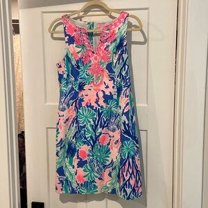 NWT- Lilly Pulitzer Gabby Shift Dress- Jet Stream